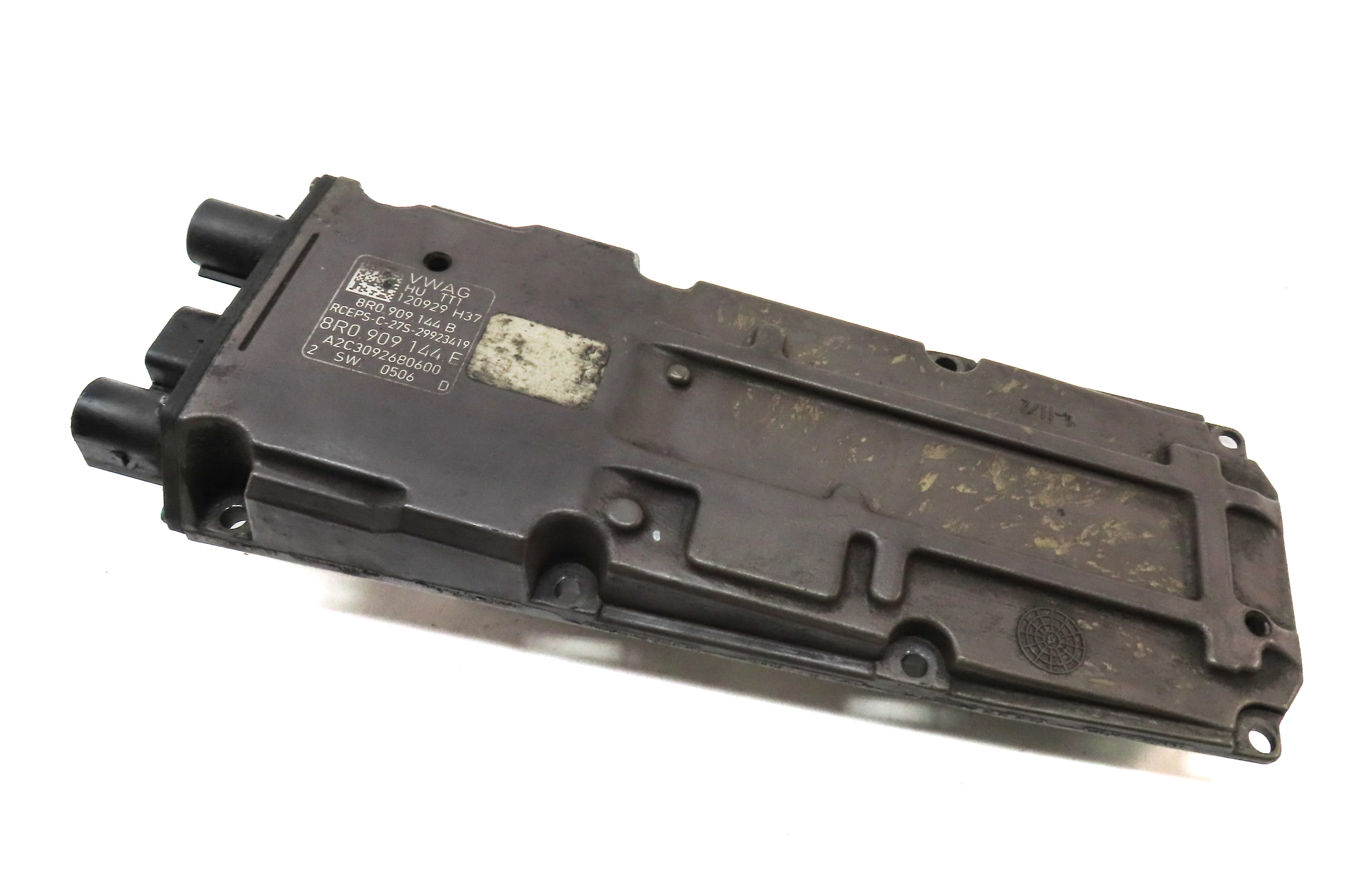 2013 AUDI Q5 (B8 8R) POWER STEERING GEAR RACK & PINION CONTROL MODULE — exact item pictured